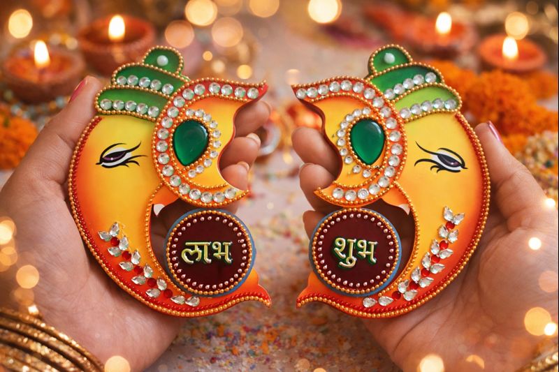 Shubh Laabh Ganesh Charan: A Symbol of Prosperity, Positivity, and Festive Grace