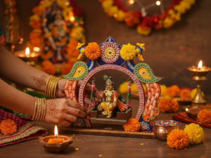 Home laddu gopal jhula