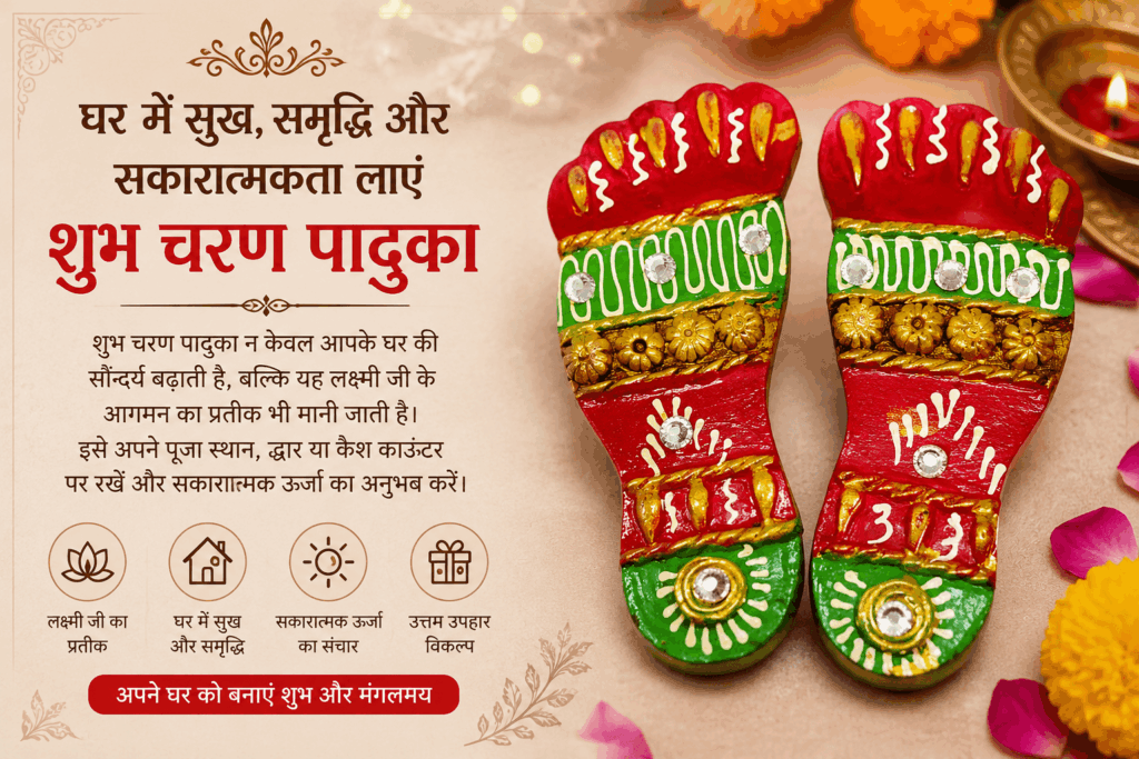 Shubh Charan Paduka – Bring Prosperity and Divine Blessings to Your Home charan paduka