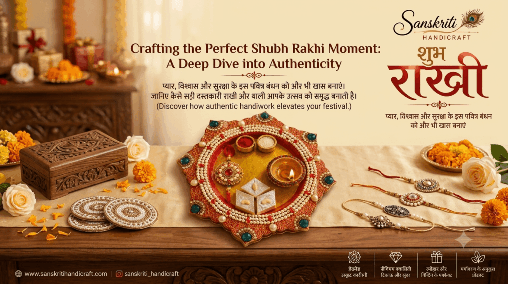 Crafting the Perfect Shubh Rakhi Moment: A Deep Dive into Authenticity Pooja Thali