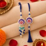 fancy blue rakhi