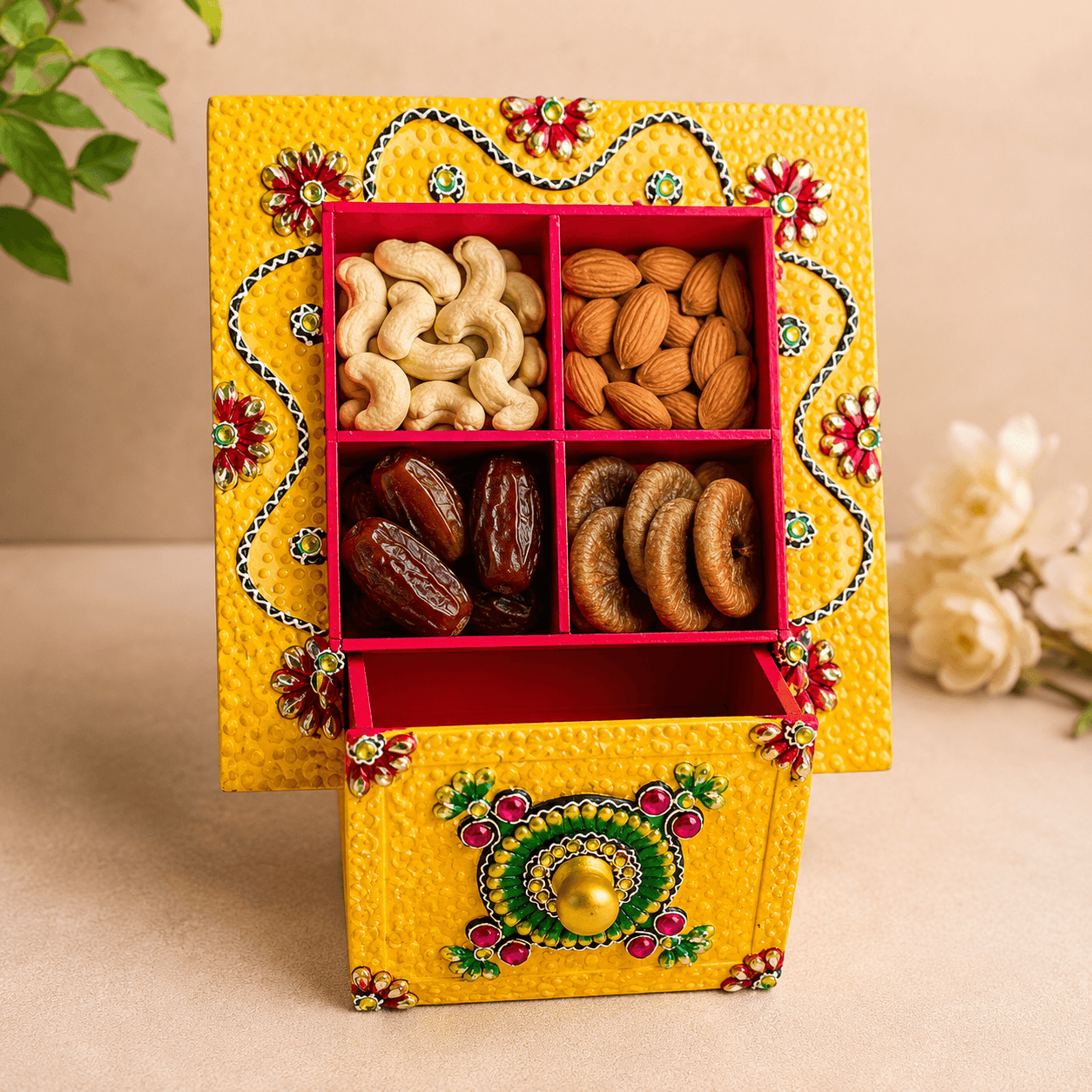 squar dry fruit box