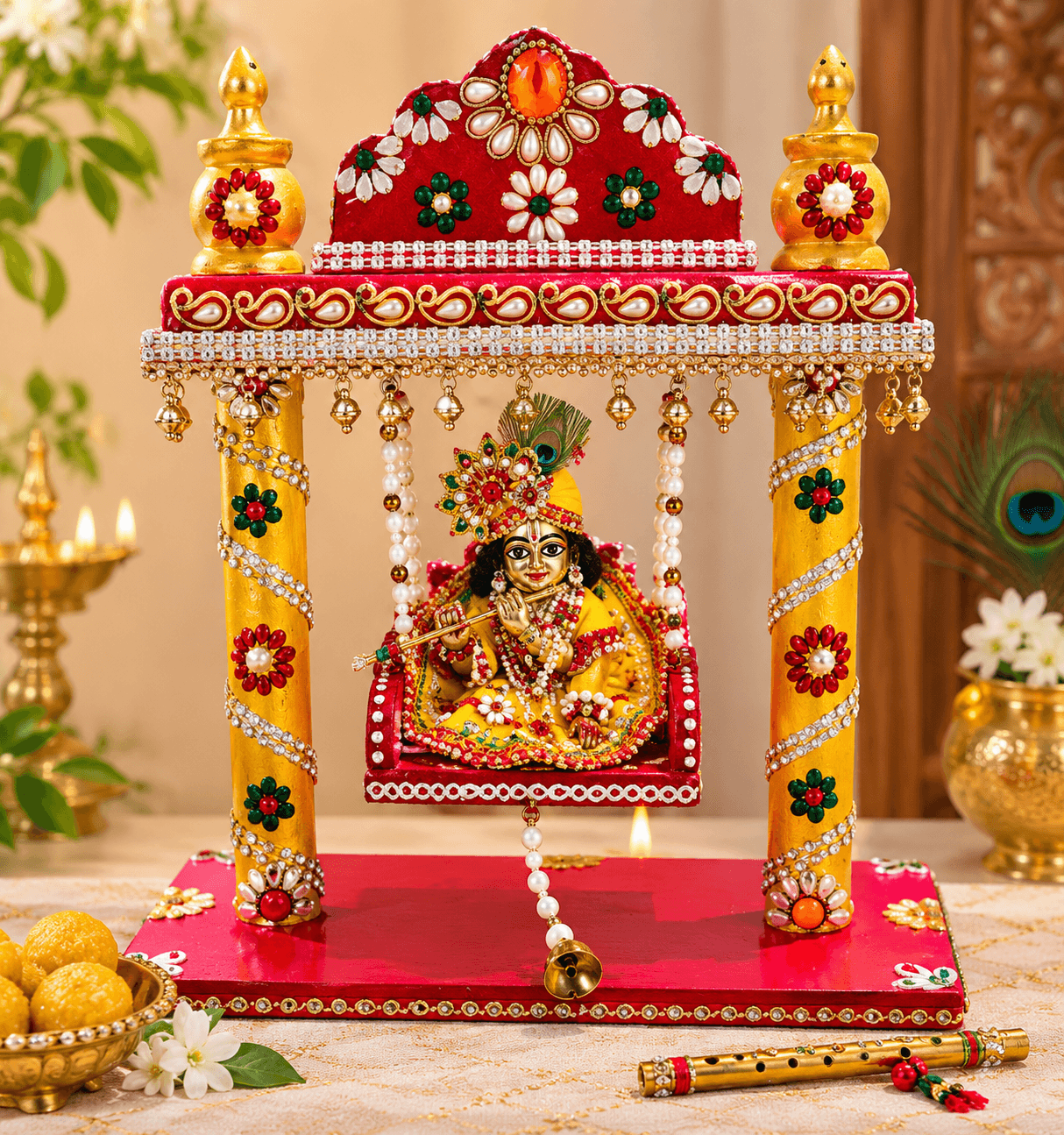 laddu gopal jhula s