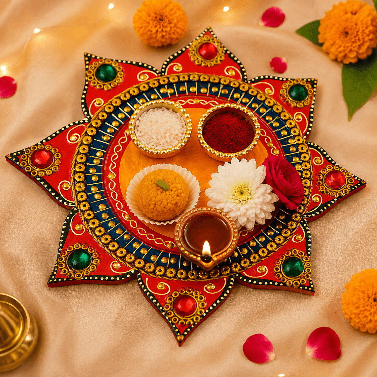 pooja thali