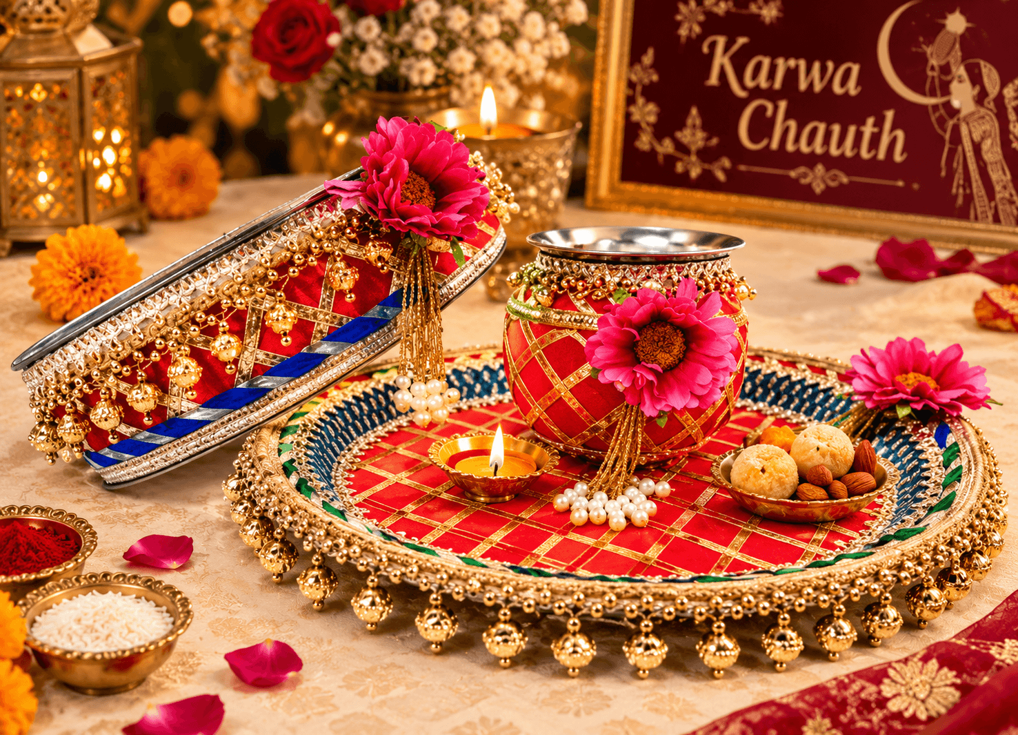 pooja thali karwachuta