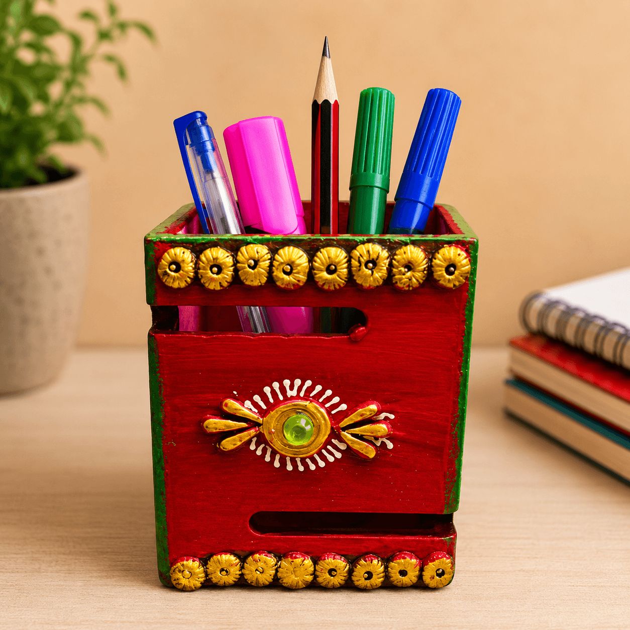 red pendholder